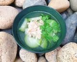 Hình bước làm 3 của món Canh Bí Xanh Nấu Tôm