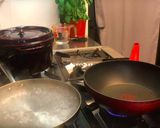 西西里鯷魚番茄義大利麵的食譜步驟3照片