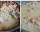Foto del passaggio 2 della ricetta Tagliolini al salmone e besciamella