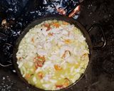 Foto del paso 2 de la receta: Arroz Con Pollo A La Sidra En Tierra