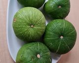 Foto del paso 1 de la receta: Zapallitos redondos con avena tostada 🌱 Plant based 🌿