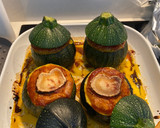 Foto del paso 5 de la receta: Calabacín relleno de atún y queso de Cabra