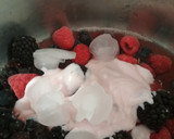 Foto del paso 4 de la receta: Smoothie de frutas del bosque 🍑