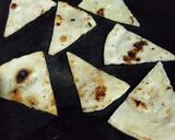 A picture of step 1 of Crispy Garlic Pita Toast With Minestrone Soup.