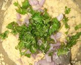 A picture of step 2 of Yellow lentils fritters (mung dal fritters) #ramadanrecipe #cook.