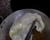 A picture of step 3 of Halwa puri    sehri special.
