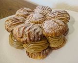 Une image de l'étape 9 de Paris-Brest fleuri spécial anniversaire cookpad 🎉.