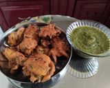 A picture of step 5 of Onion Spinach Pakode.