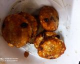 A picture of step 3 of Sabudana Vada.