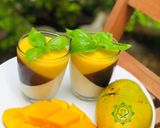 Hình bước làm 5 của món Panna cotta 3 màu