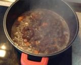 Foto del paso 2 de la receta: Fabada de judía negra con plátano frito maduro y queso