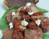 Foto del passaggio 9 della ricetta Panino gourmet cotechino cbt, lampascioni e crema di castagne