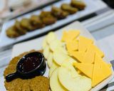 A picture of step 6 of Dark Sesame Tahini Crackers.