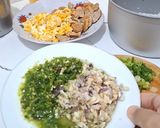 Foto langkah ke 1 dari resep Nasi Goreng Cabe Ijo.