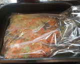 Foto del paso 3 de la receta: Salmón con verduritas al horno