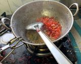 A picture of step 5 of Cabbage Kofta Curry.