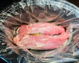 A picture of step 1 of Crockpot Pork Beer 🍺 Chili 🌶️.
