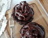 Foto del passaggio 5 della ricetta Cupcakes al cioccolato, senza burro