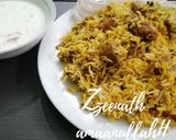 A picture of step 7 of Hyderabadi Mutton Zafrani Dum Biryani.