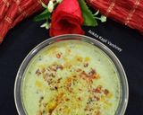 A picture of step 1 of Bathua Raita.