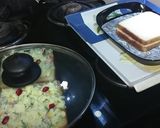 A picture of step 3 of Veg Cheese Toast.