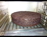 A picture of step 3 of Simple black Forest cake.
