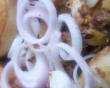 A picture of step 6 of Kathiyawardi sukhi Aloo sabzi.