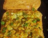 A picture of step 6 of Besan sandwich.