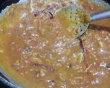 A picture of step 4 of Andhra Tomato pickle.