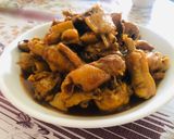 Hình bước làm 4 của món Gà kho nấm