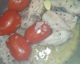 A picture of step 8 of Bengal Gram Chicken Karahi.