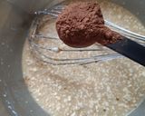 A picture of step 6 of Chocolate mocha rosemary cake.