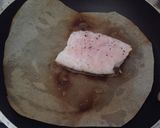 A picture of step 6 of Red Snapper with Panzanella, Red Snapper Sashimi Meatballs, and Acqua Pazza.