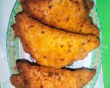 Foto langkah ke 5 dari resep Roti Tawar Goreng Isi Pisang Cokelat Keju.