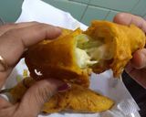 A picture of step 3 of Cheese chilli bajji.