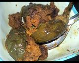 भरवा बैंगन की सब्जी (bharwa baingan ki sabzi recipe in Hindi) रेसिपी चरण 3 फोटो