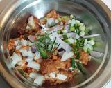รูปขั้นตอนการทำที่ 6 ของ ลาบอกไก่ทอด