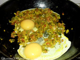 Huevos revuelto estilo Paquistani