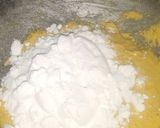 A picture of step 4 of Besan ladoo.