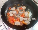 Foto langkah ke 5 dari resep Spaghetti Tomat Udang.