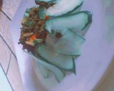 A picture of step 4 of Moringa salad🥗.