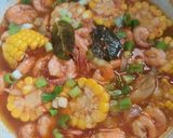 Foto langkah ke 7 dari resep Udang saus padang.