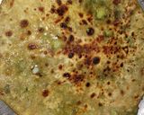 A picture of step 3 of Stuffed bathua paratha.