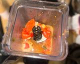A picture of step 7 of Roasted Tomato and Bell Pepper Soup.