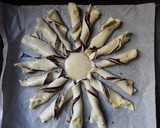 Foto del paso 4 de la receta: Estrella de hojaldre y chocolate