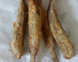 Foto del paso 6 de la receta Bacaladilla rebozada🐟 y ensalada de pimientos🎇