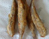Foto del paso 6 de la receta: Bacaladilla rebozada🐟 y ensalada de pimientos🎇
