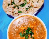 A picture of step 17 of Butter naan with Paneer Makhni.