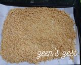 A picture of step 2 of Oven Roasted Yellow Split Moong Daal.