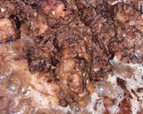 A picture of step 6 of Fry chicken with gravy.